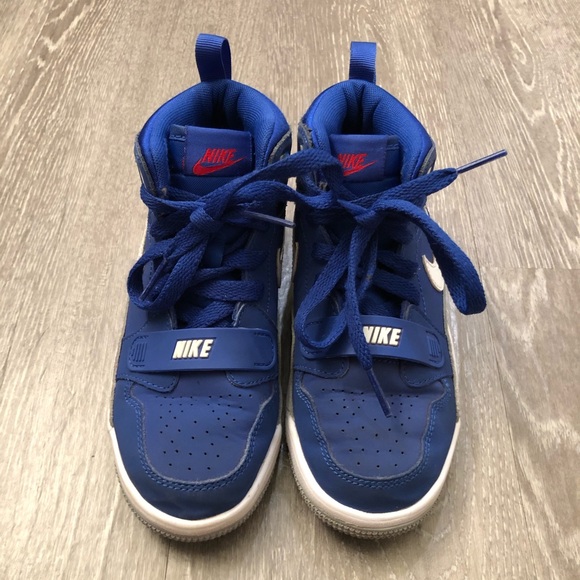 Nike Jordan Legacy 312 PS Royal Blue Cement 12C - Picture 3 of 9